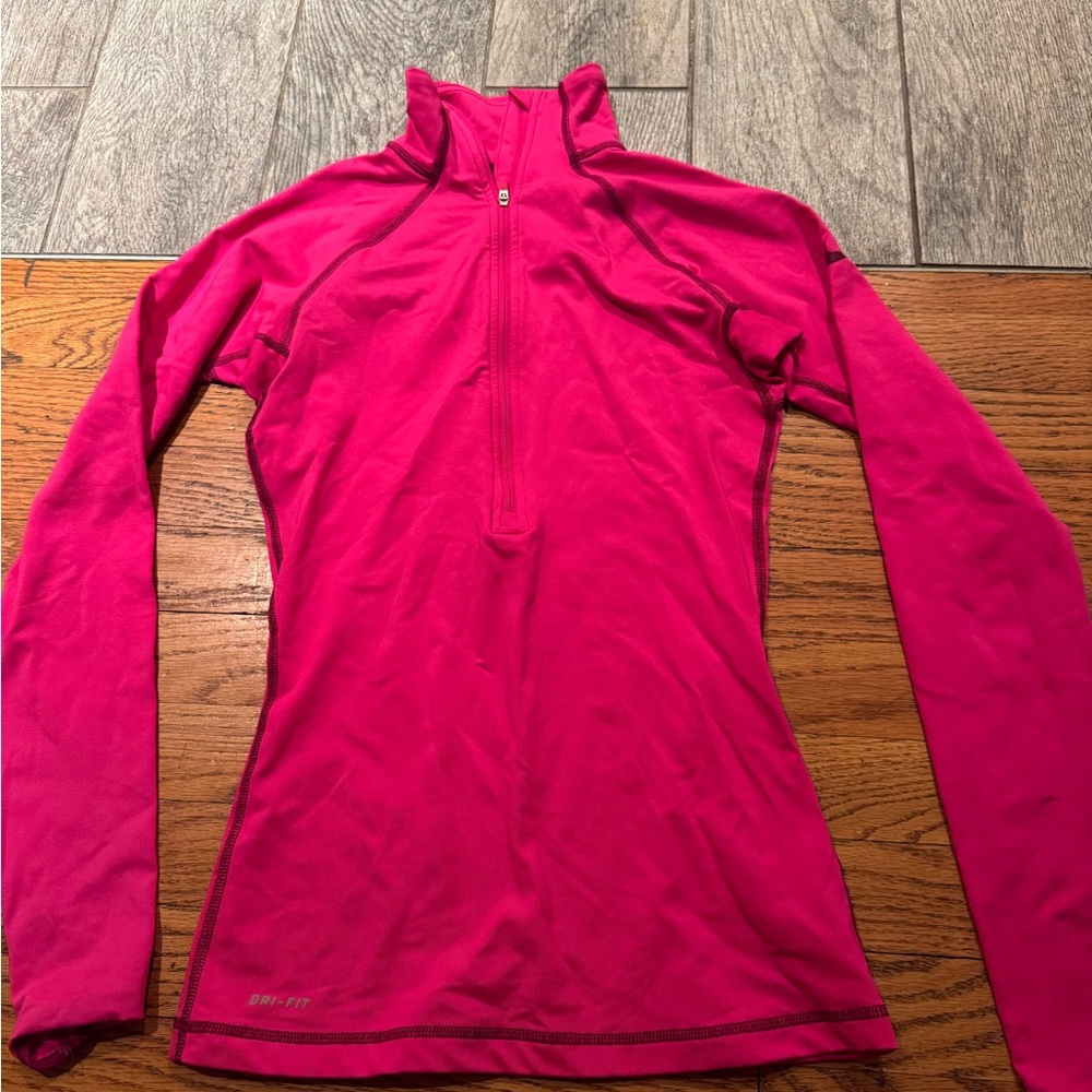 Nike Women's Pink Dri-FIT Sweatshirt